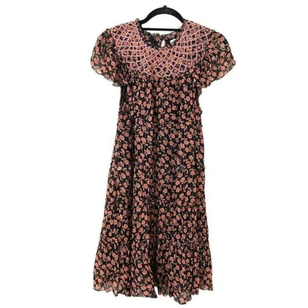 SAYLOR Priti Floral Mini Dress Sz Med‎